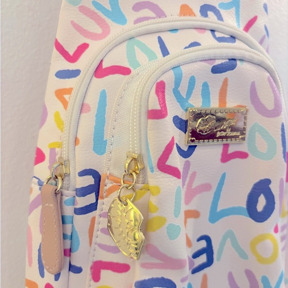 Betsey Johnson Graffiti Luv by Betsey Multicolor Swing Backpack main image 11
